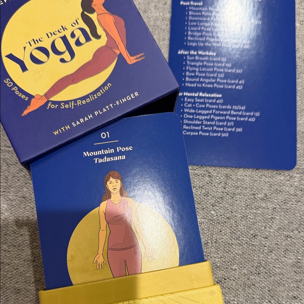 The Deck of Yoga Cards